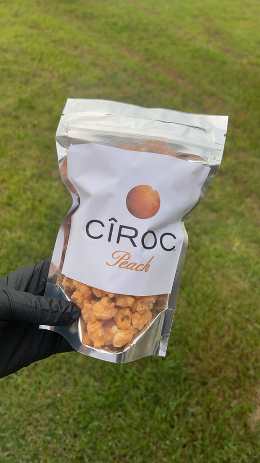 Peach Ciroc Infused Popcorn