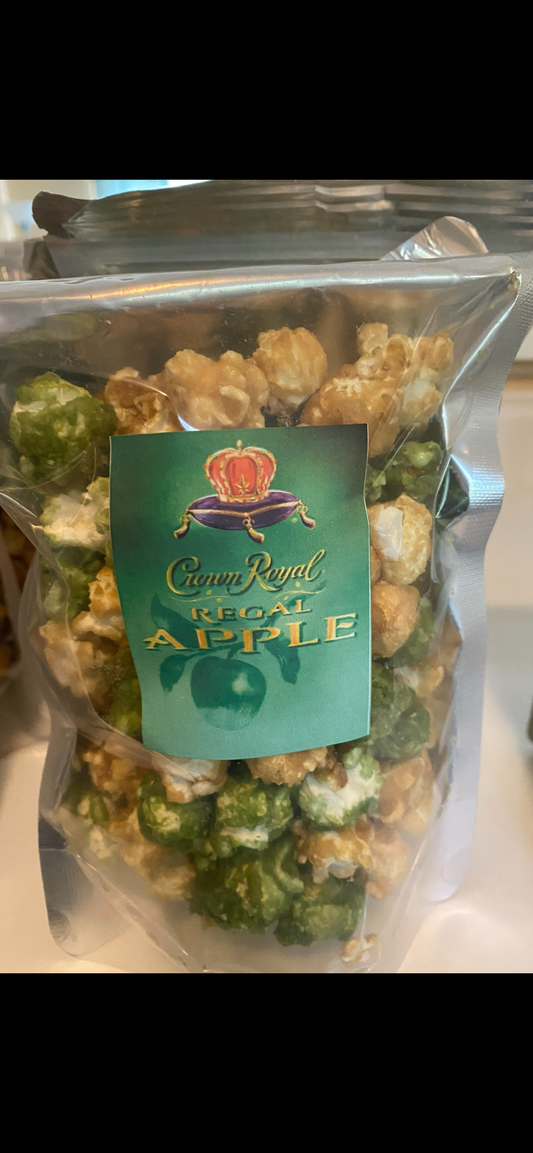 Crown Apple Alcohol Infused Popcorn